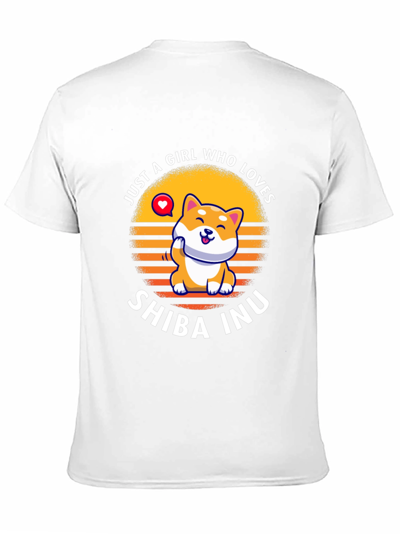 Shiba Inu Girls Love T-Shirt