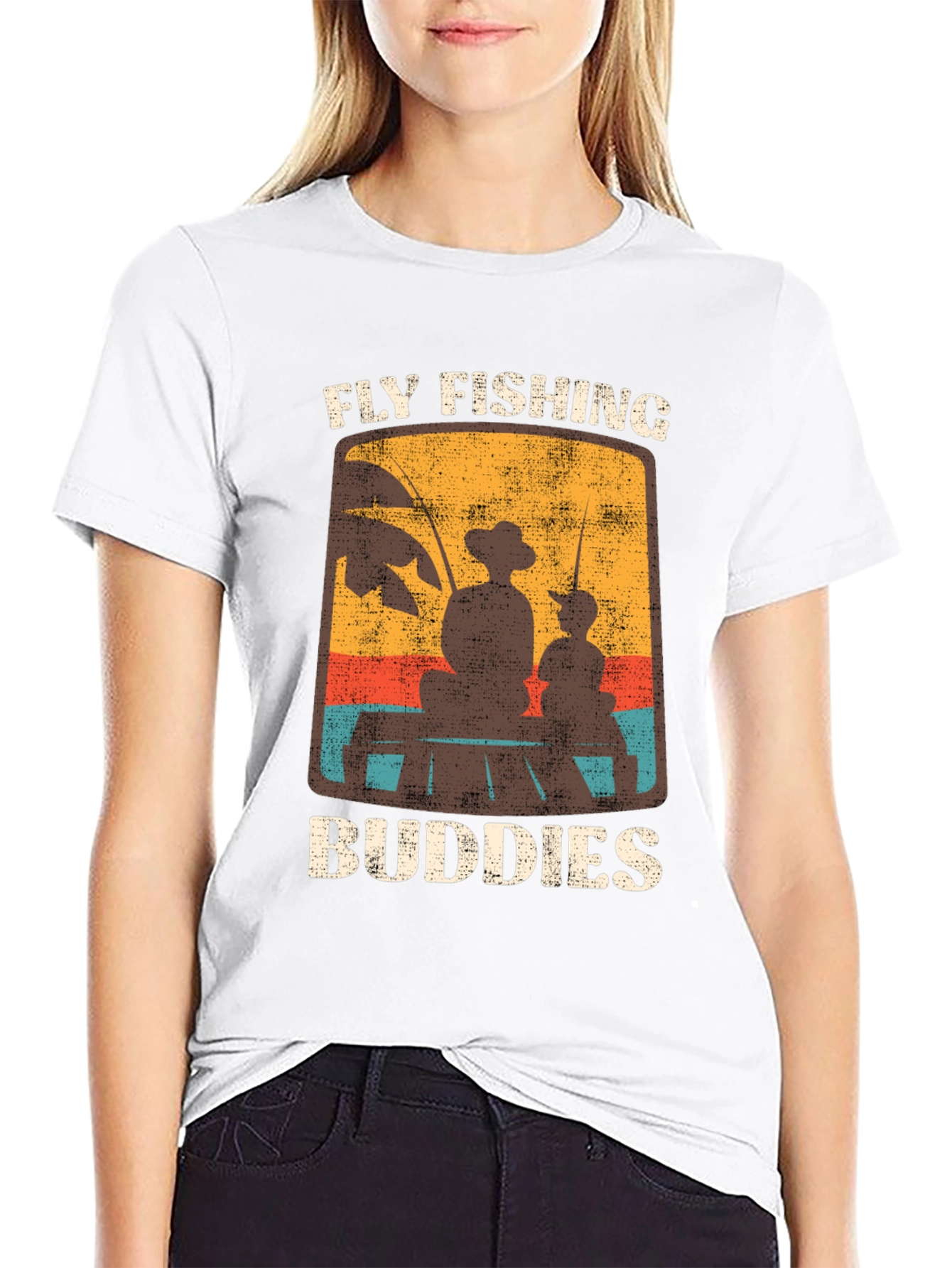 Fly Fishing Buddies Graphic Tee