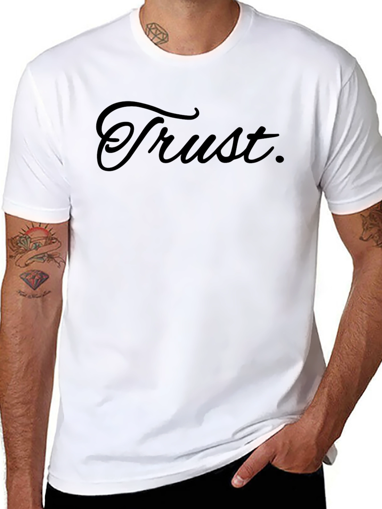 Trust Graphic T-Shirt - Black