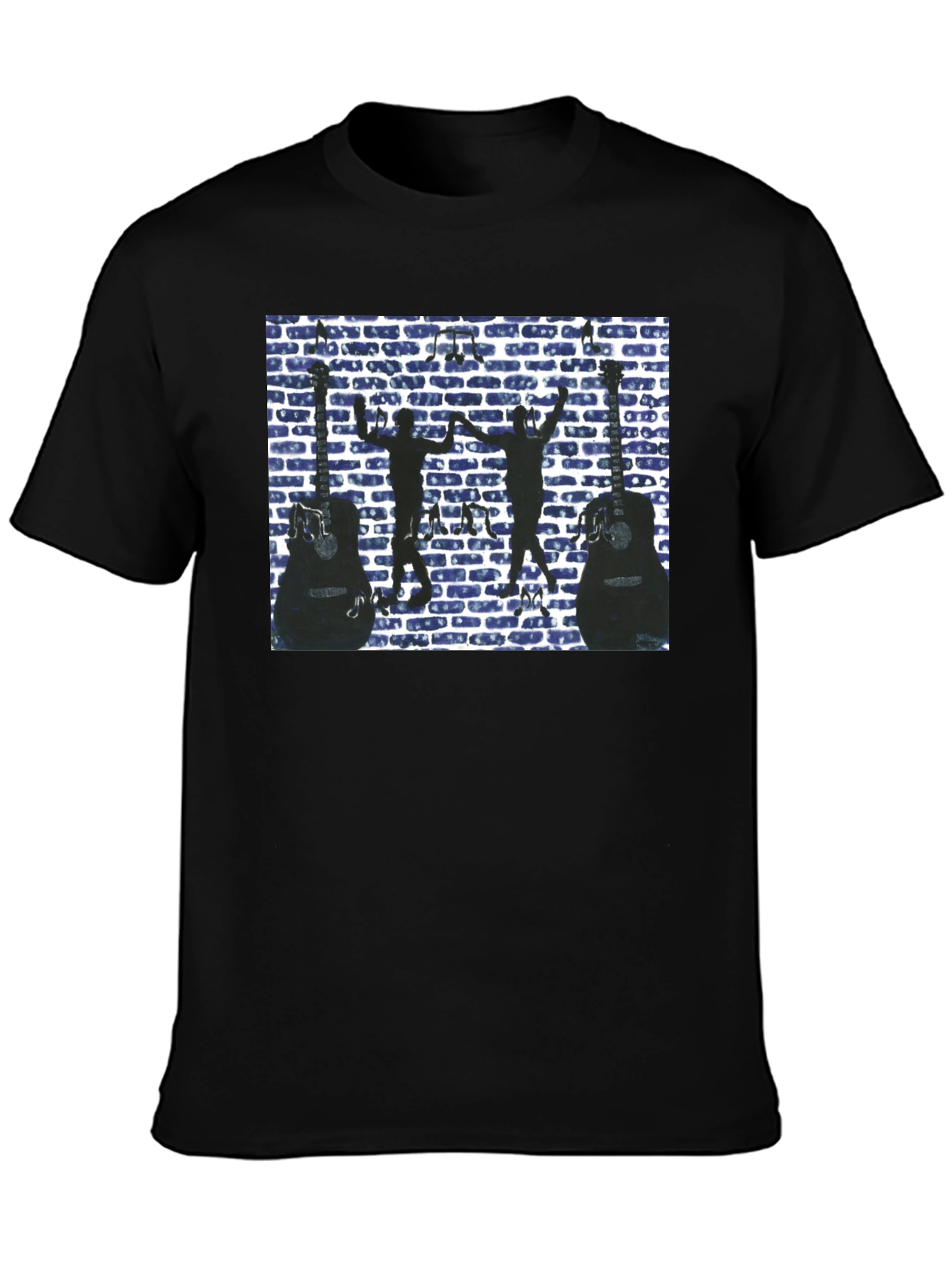 Music Scene Black Tee