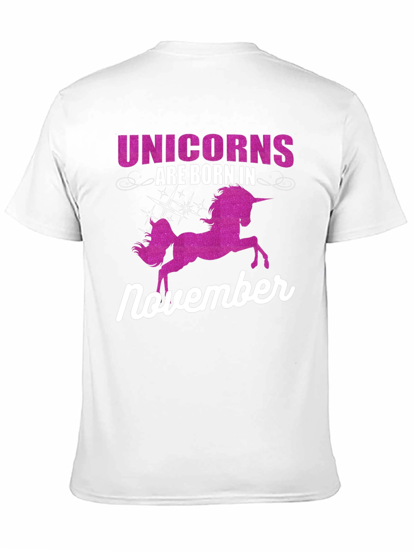 Unicorns Born in November T-Shirt