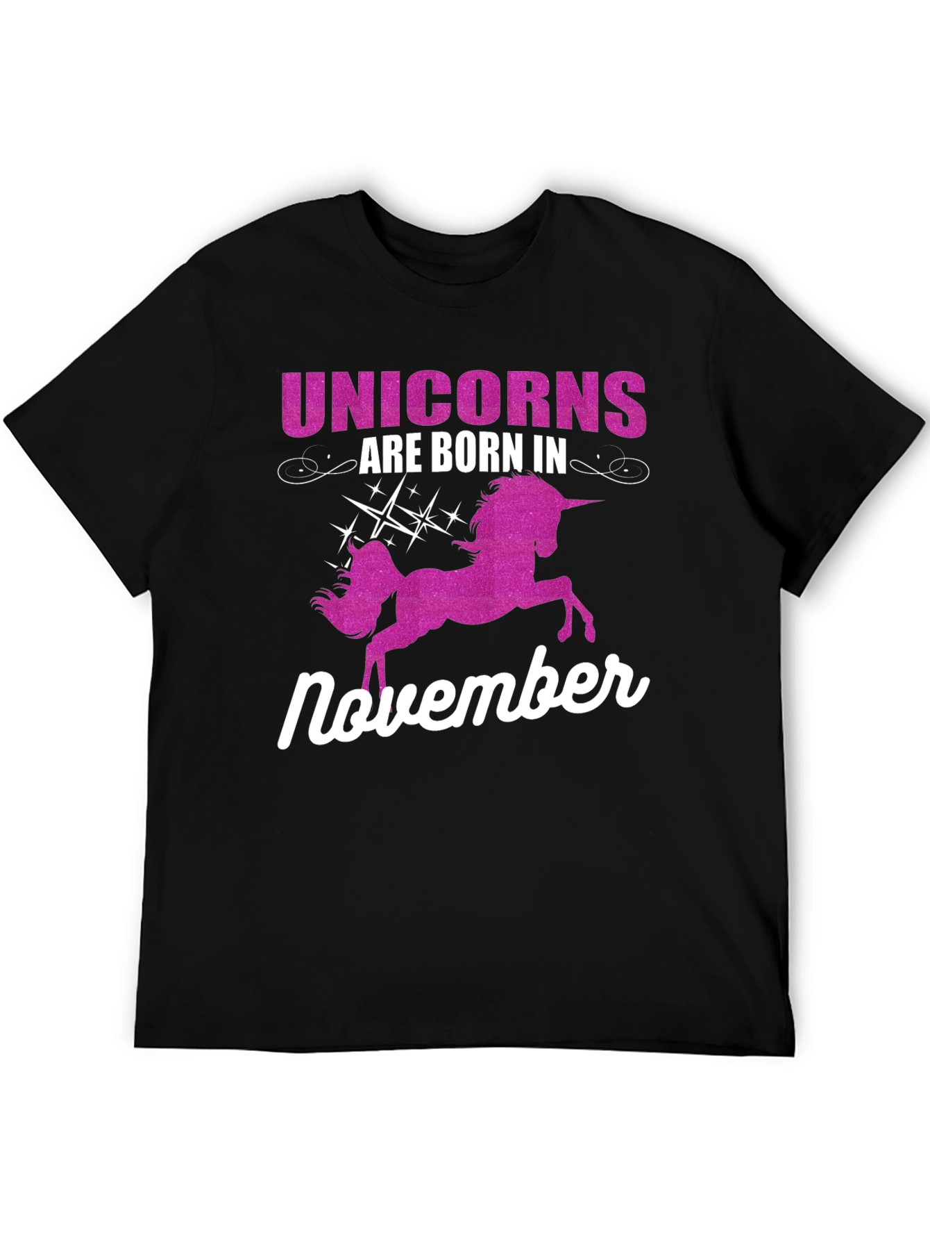 Unicorns Born in November T-Shirt