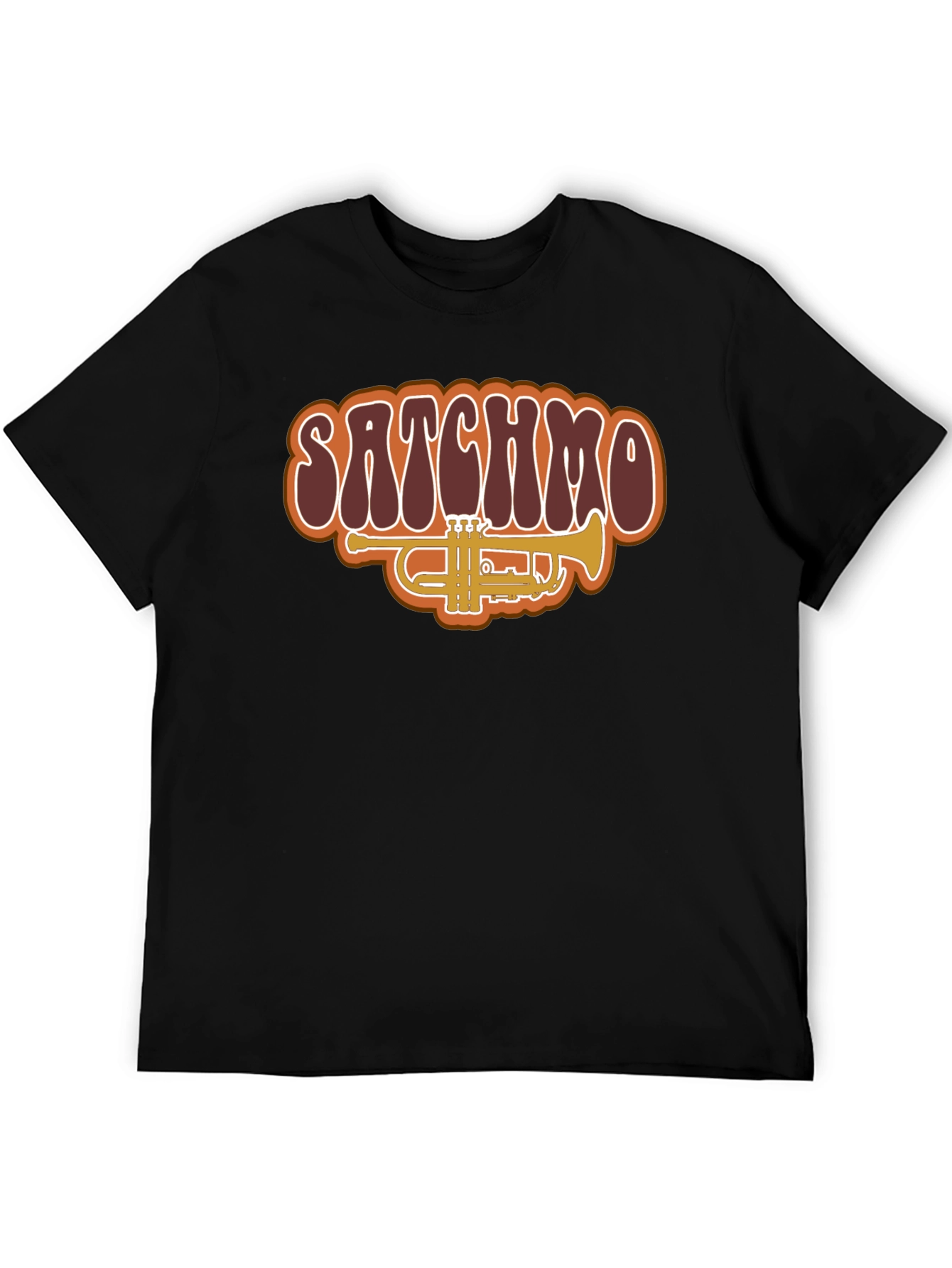 Satchmo Trumpet Graphic T-Shirt
