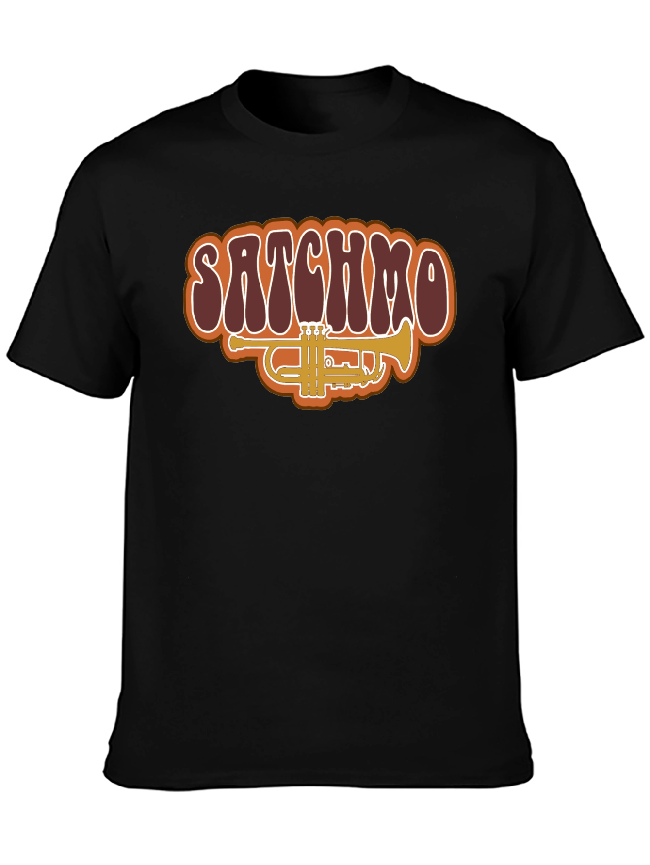 Satchmo Trumpet Graphic T-Shirt