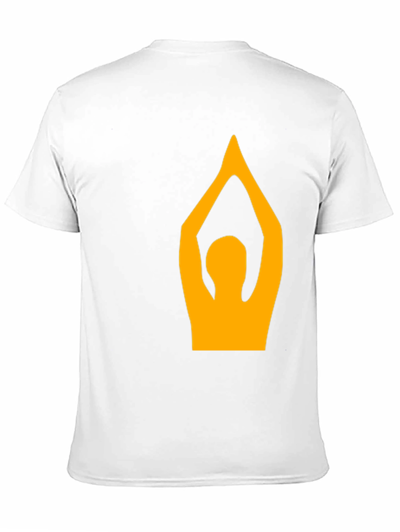 Yoga Pose Graphic T-Shirt - Black