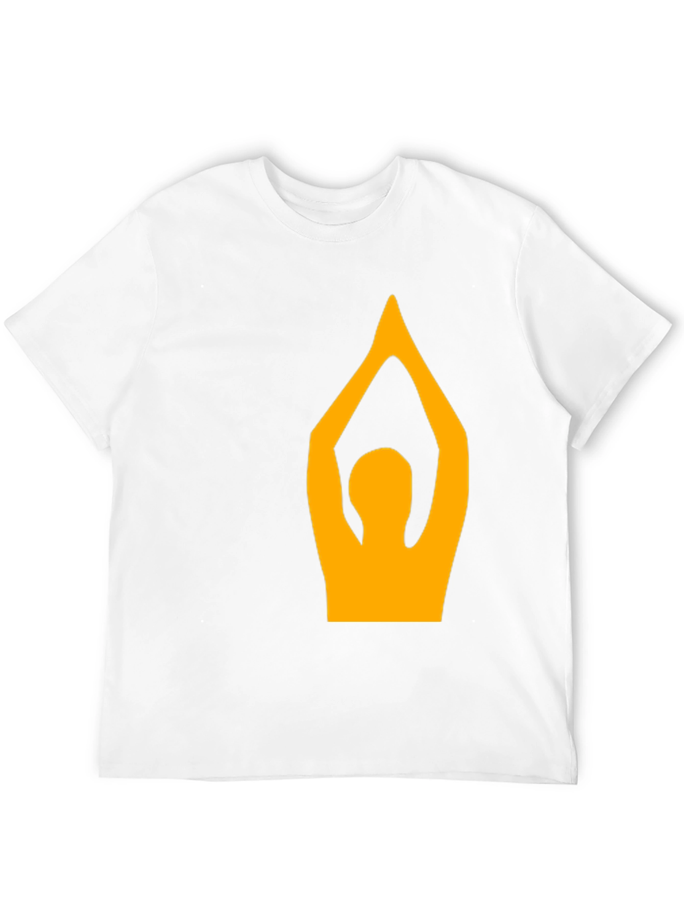 Yoga Pose Graphic T-Shirt - Black