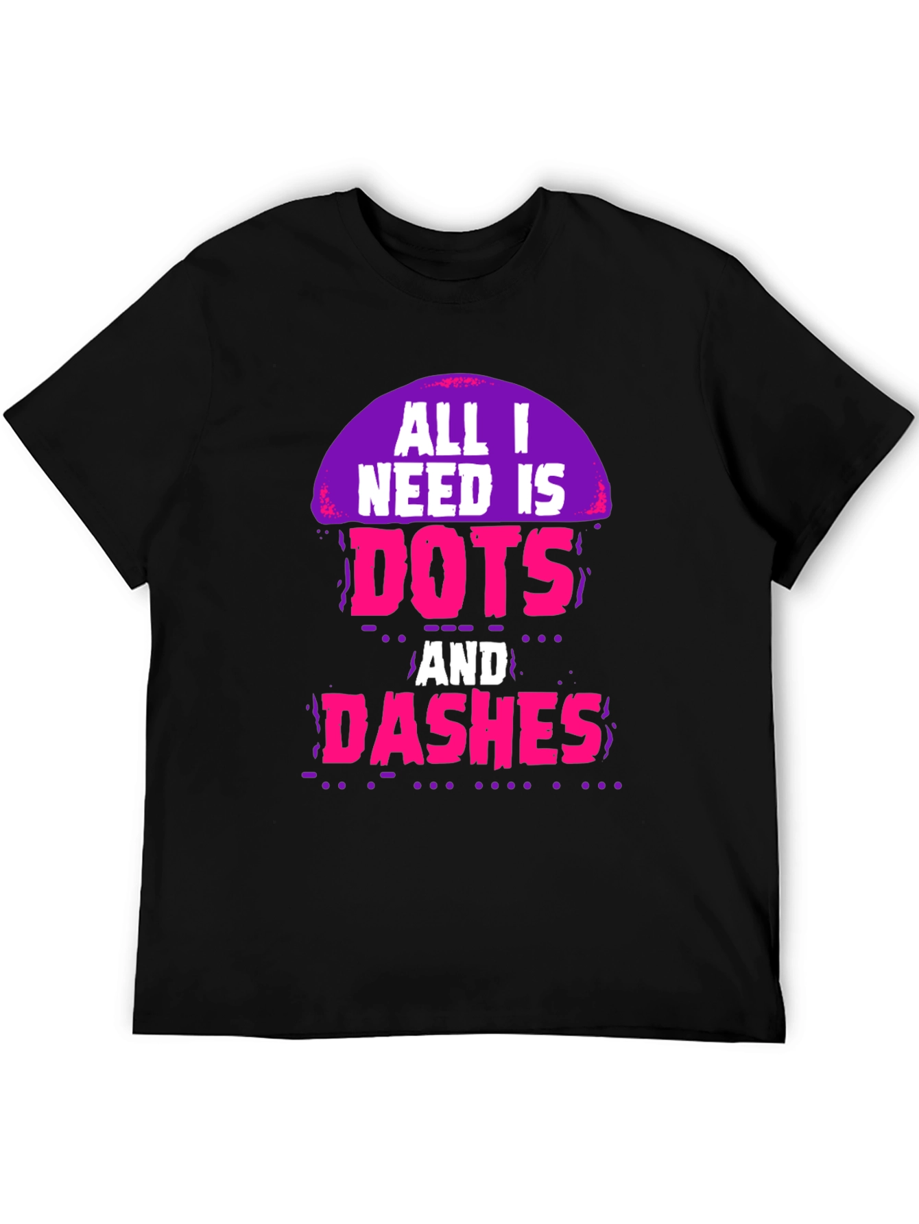 Dots and Dashes Graphic Tee