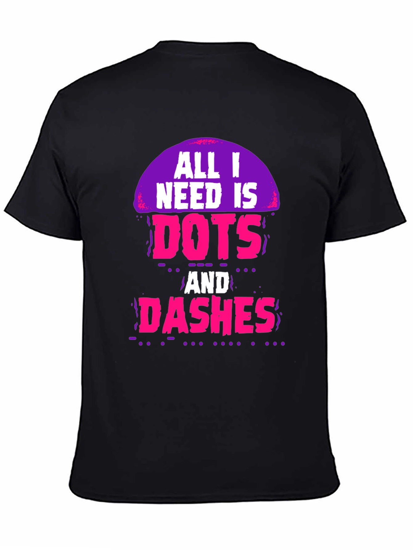 Dots and Dashes Graphic Tee