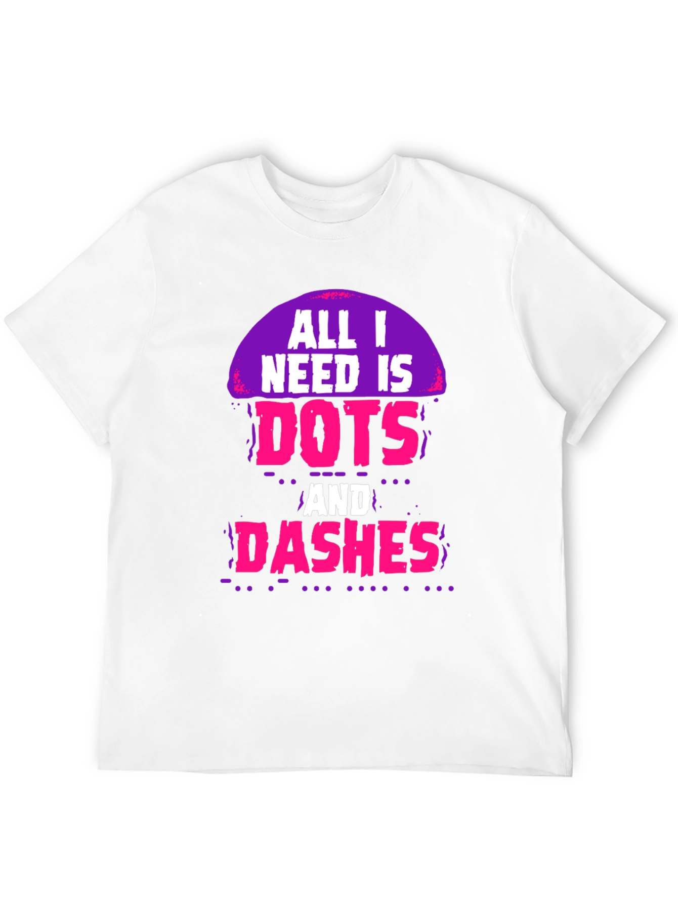 Dots and Dashes Graphic Tee