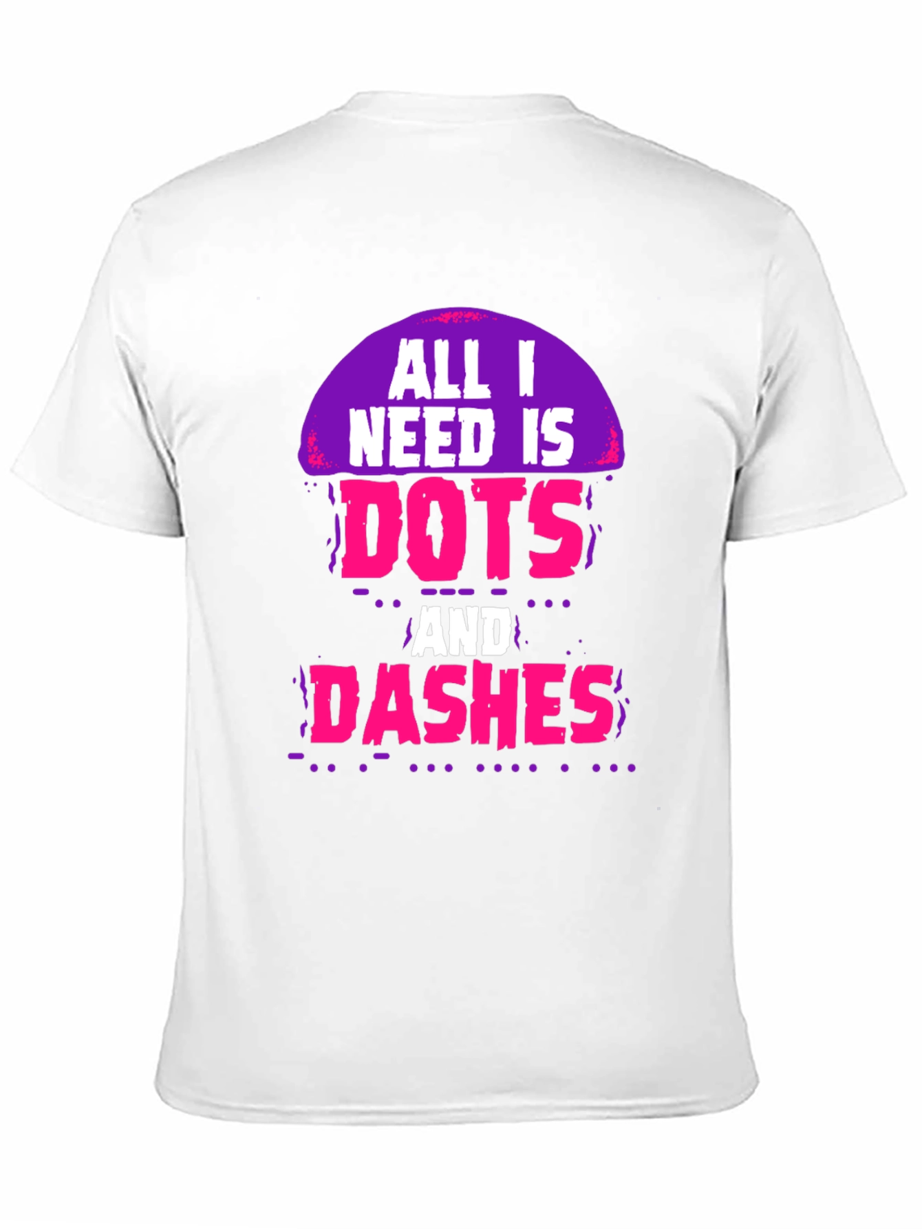 Dots and Dashes Graphic Tee