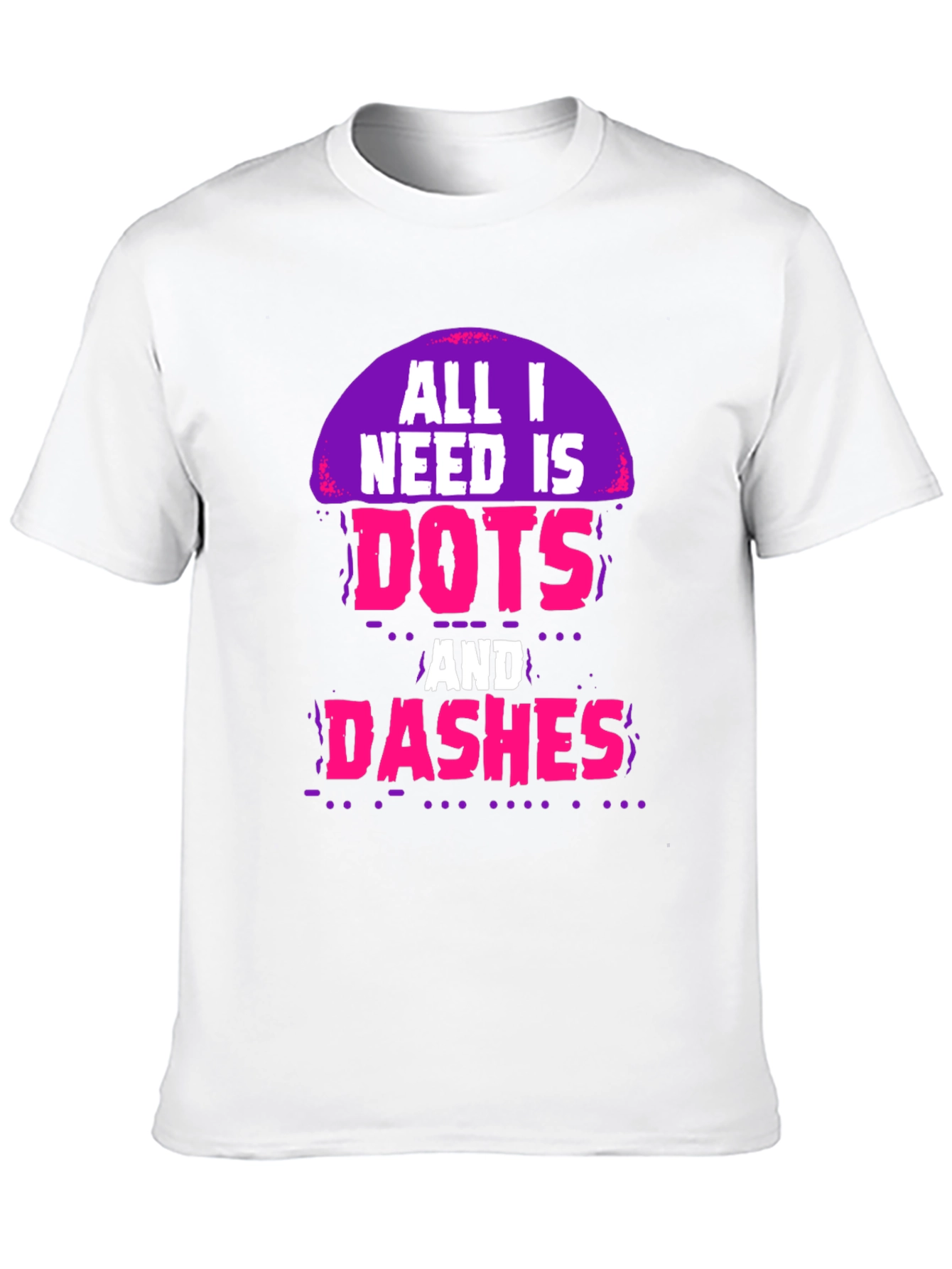 Dots and Dashes Graphic Tee