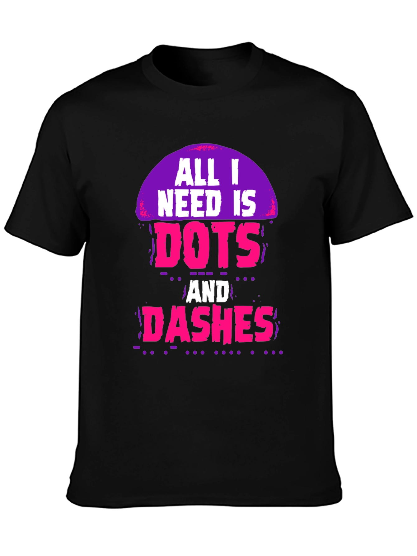 Dots and Dashes Graphic Tee