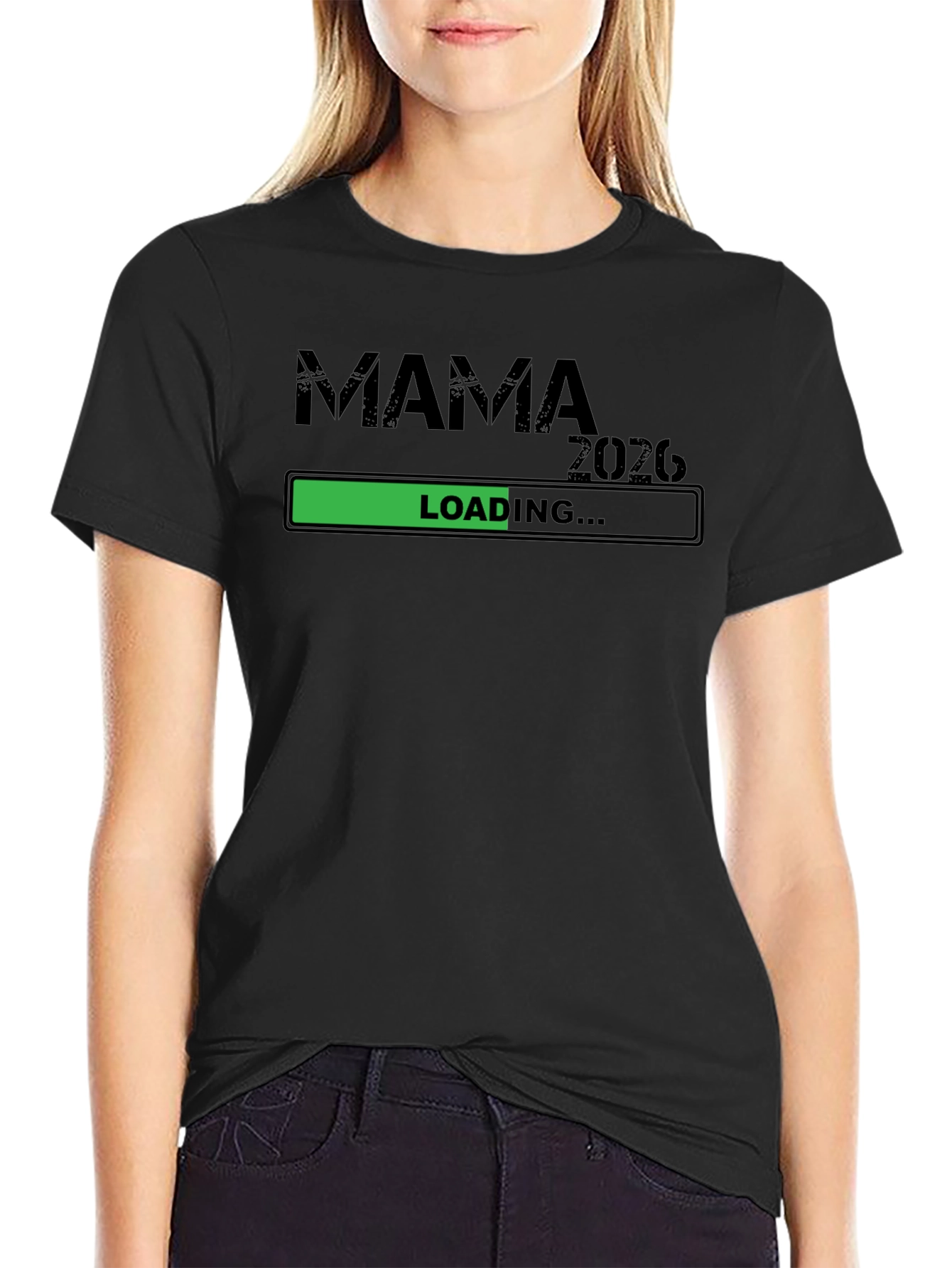 Mama Loading 2026 Unisex T-Shirt