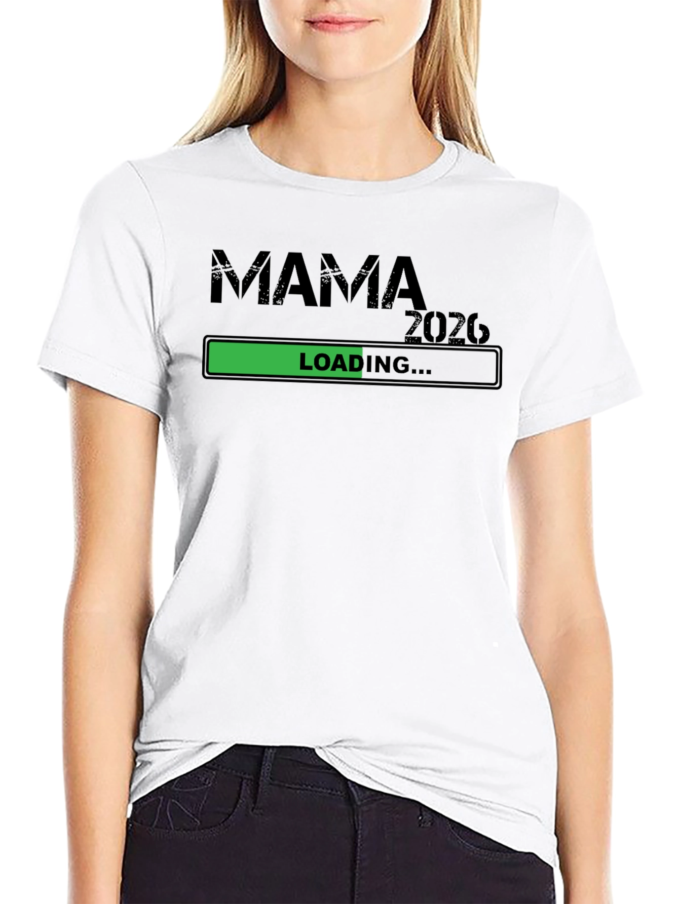 Mama Loading 2026 Unisex T-Shirt
