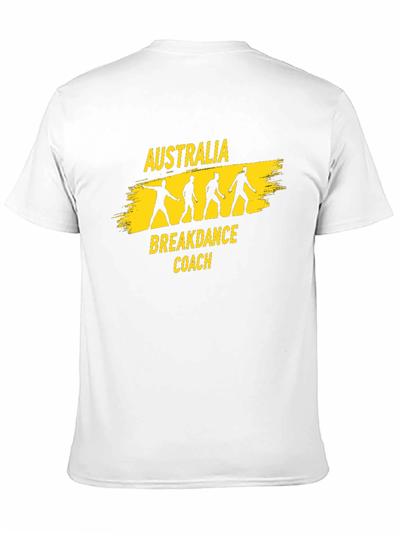 Australia Breakdance Coach T-Shirt - Black