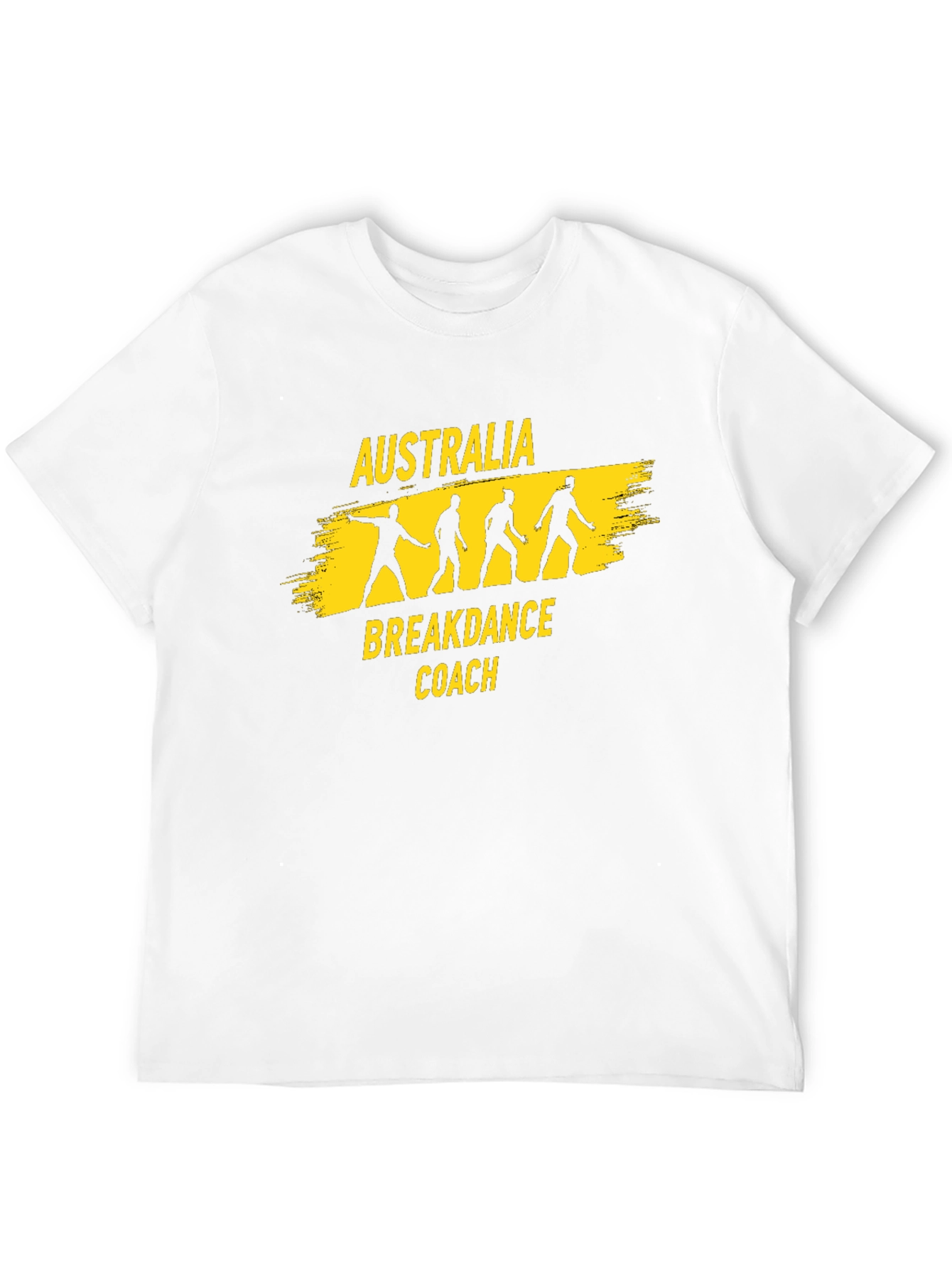 Australia Breakdance Coach T-Shirt - Black
