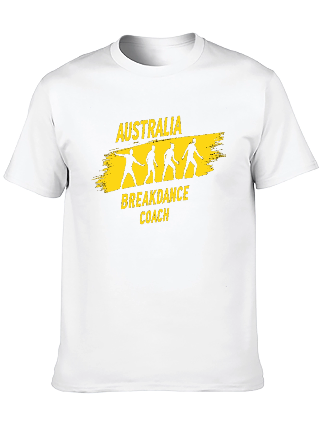 Australia Breakdance Coach T-Shirt - Black