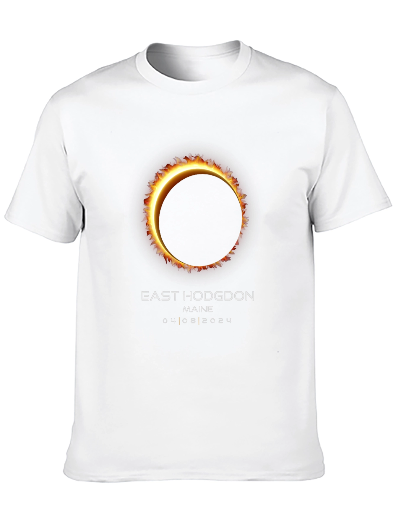 East Hodgdon Maine Eclipse T-Shirt