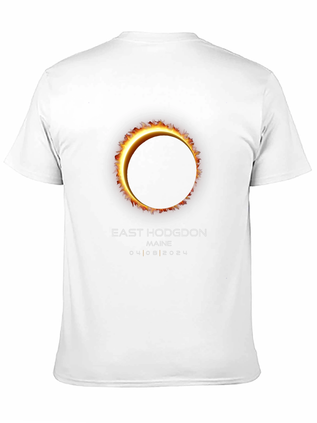 East Hodgdon Maine Eclipse T-Shirt