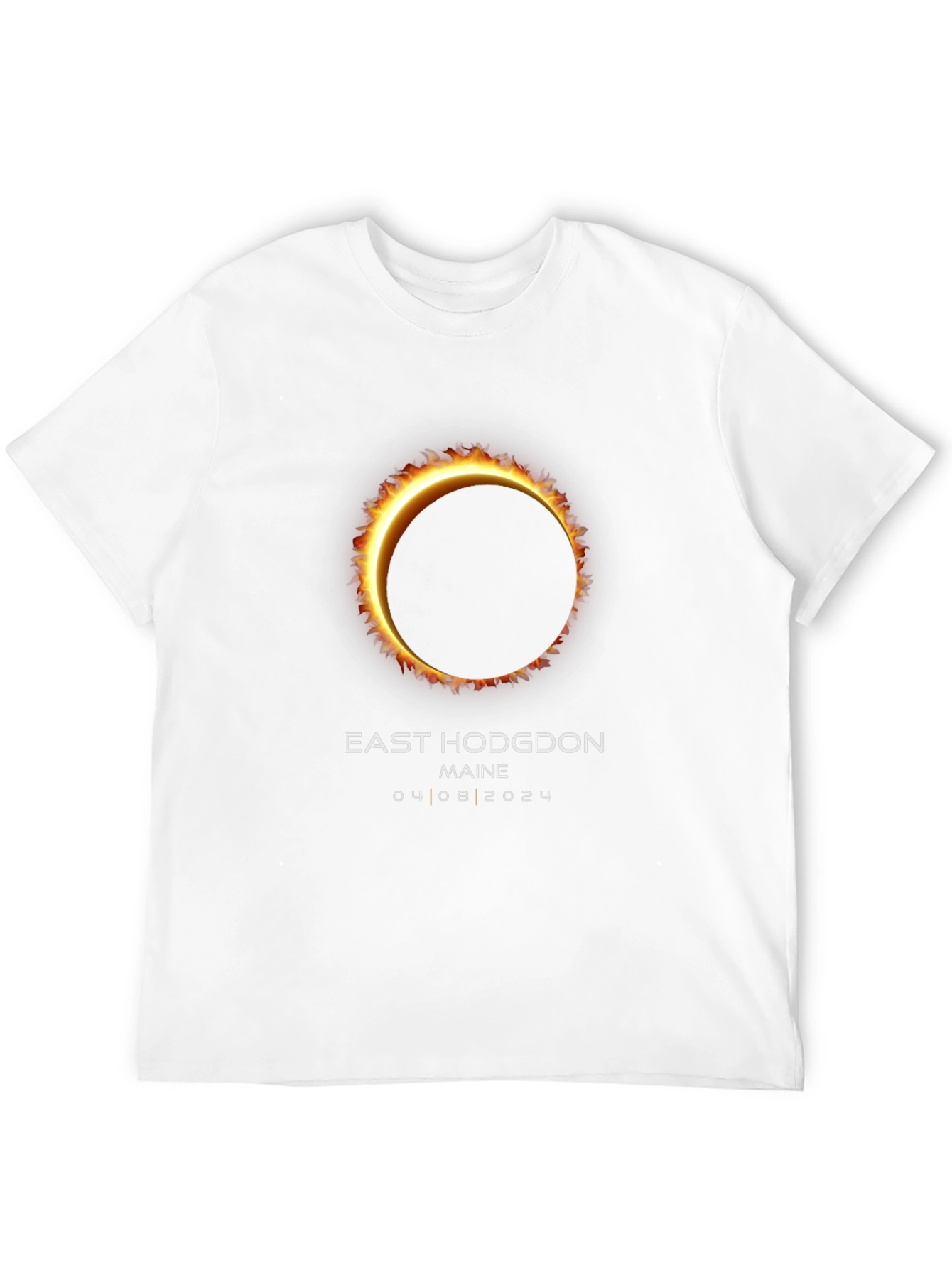 East Hodgdon Maine Eclipse T-Shirt