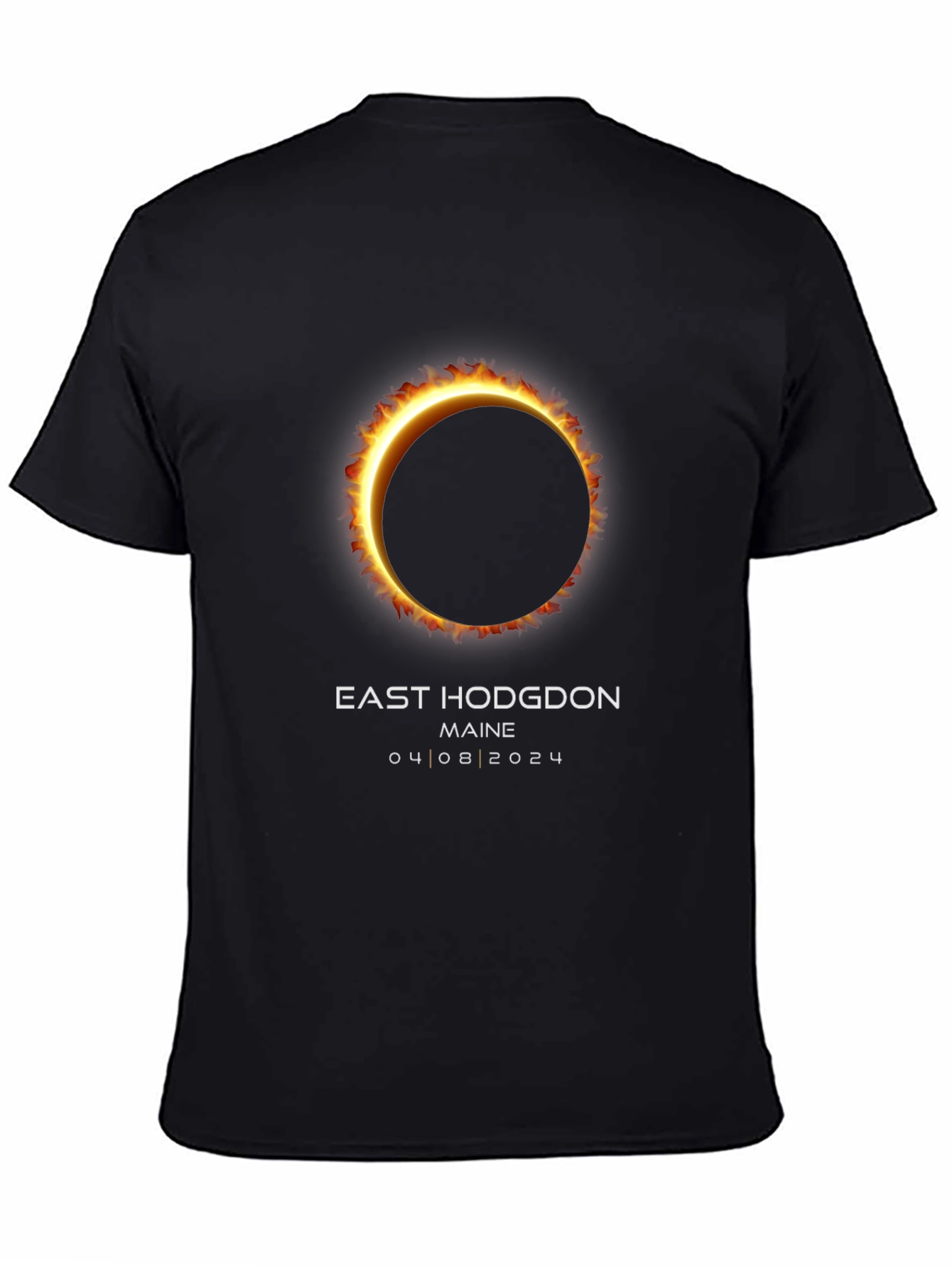 East Hodgdon Maine Eclipse T-Shirt