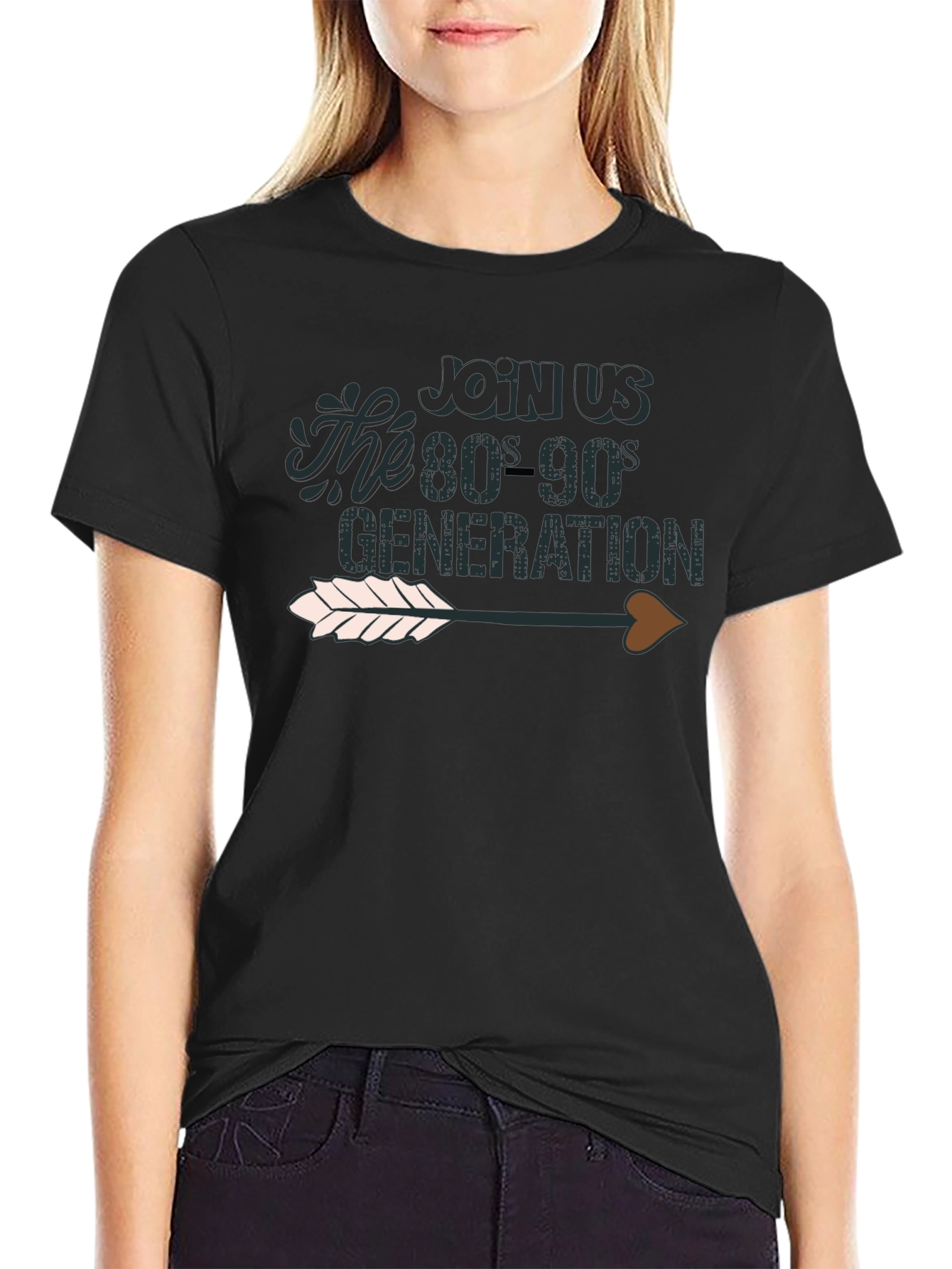 80s 90s Generation Arrow T-Shirt