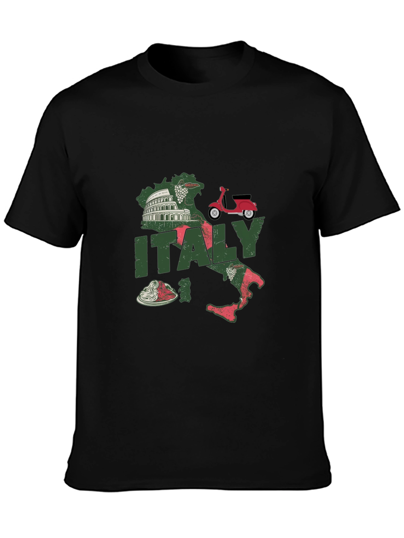 Italy Map T-Shirt - Italian Pride