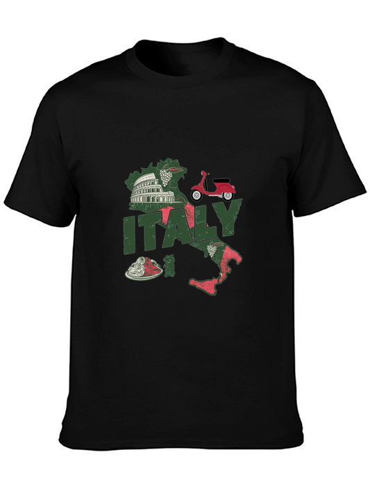 Italy Map T-Shirt - Italian Pride
