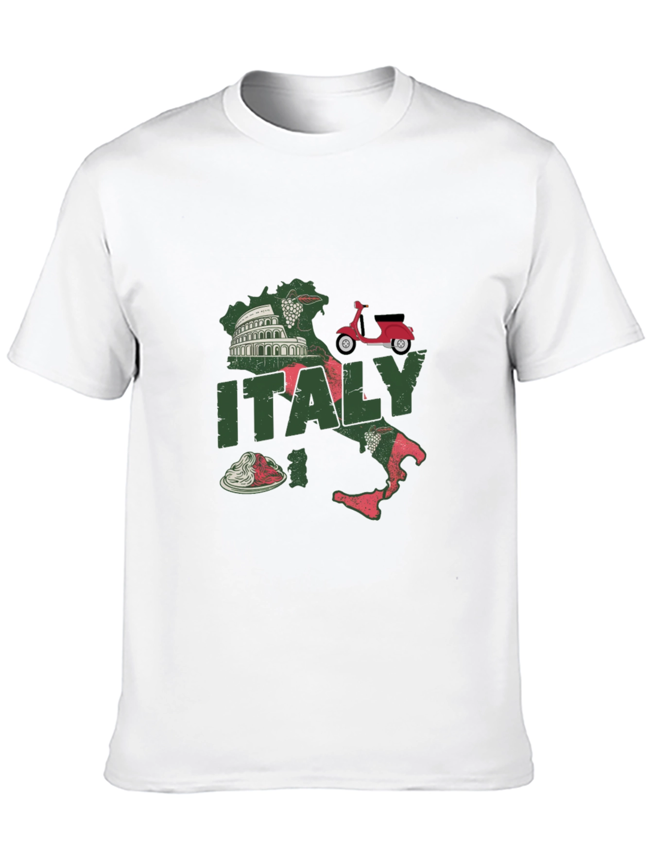 Italy Map T-Shirt - Italian Pride