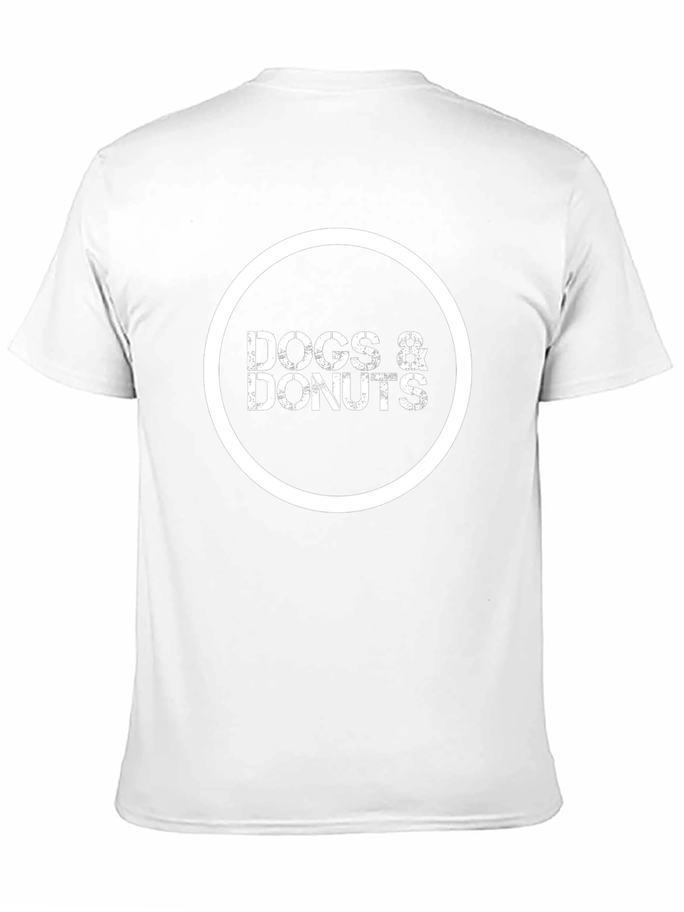 Dogs & Donuts Black Graphic Tee