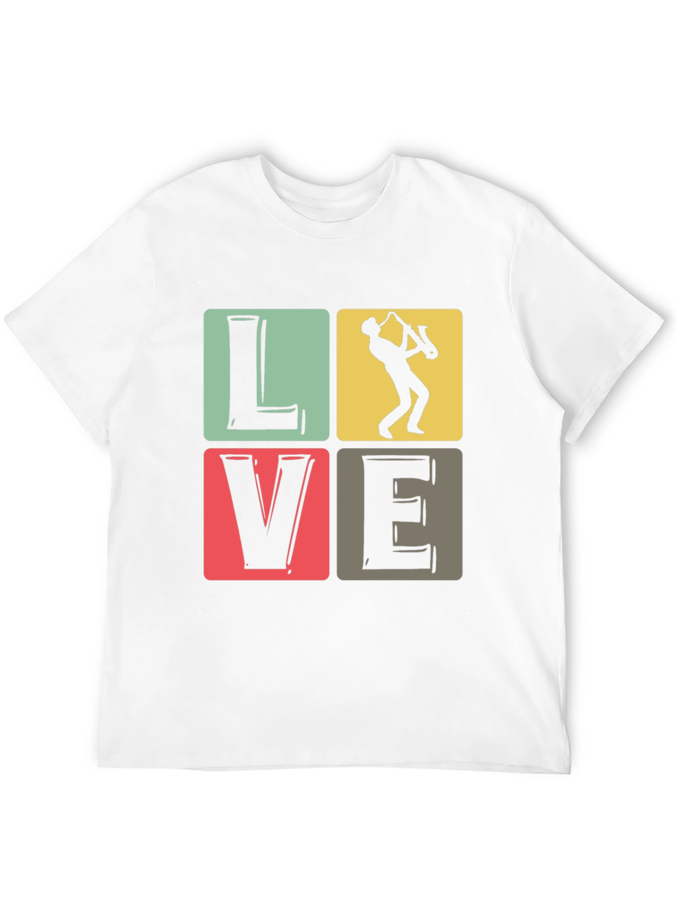 Love Music Saxophone T-Shirt