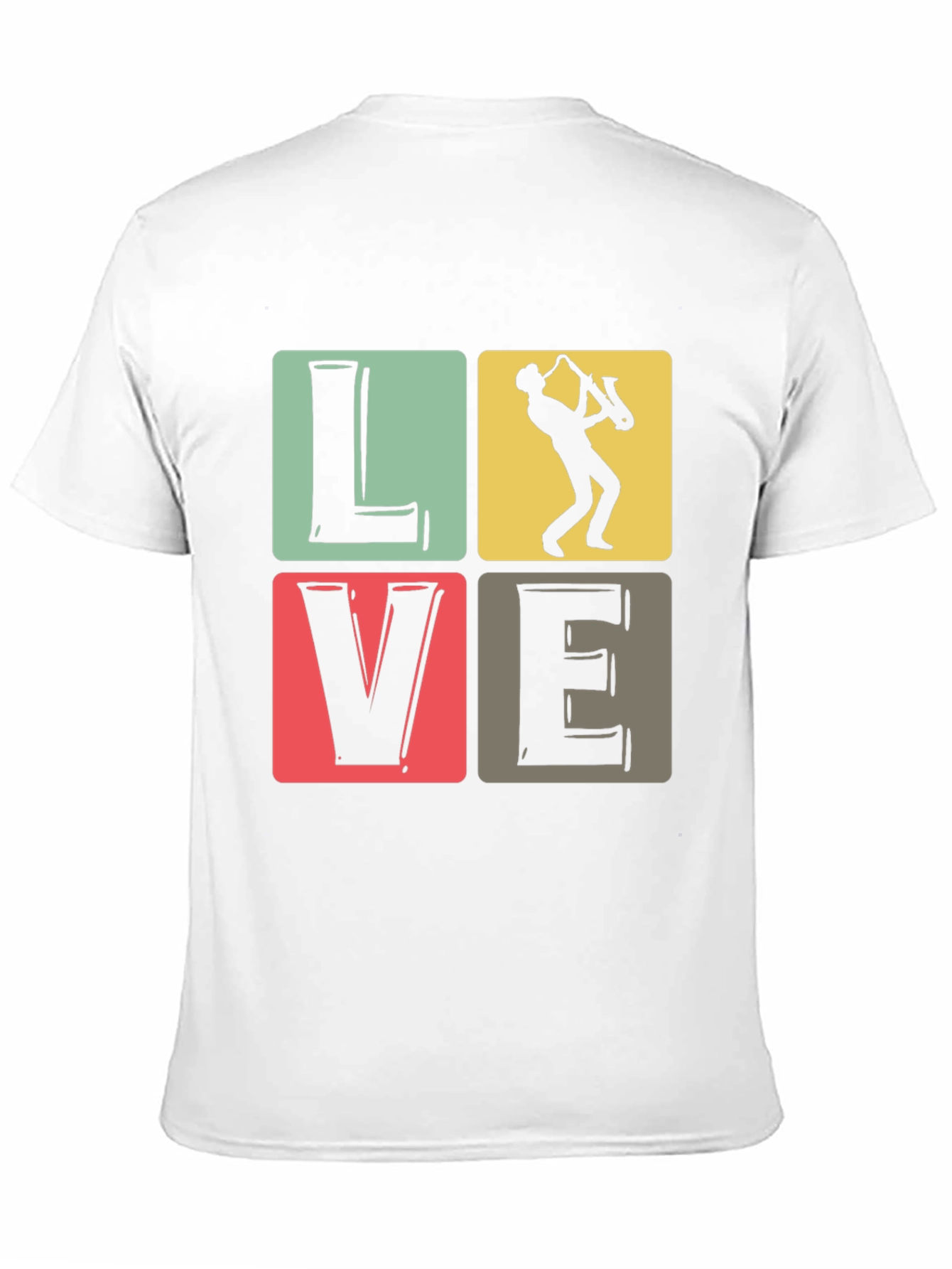 Love Music Saxophone T-Shirt