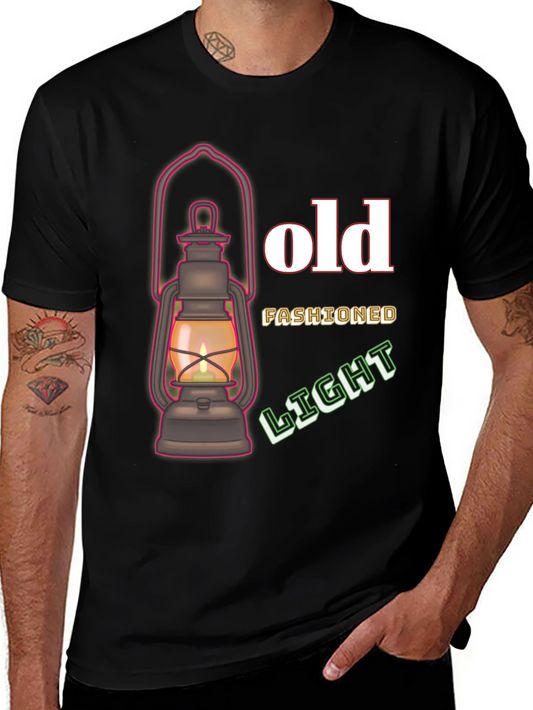 Old Fashioned Lantern Light T-Shirt