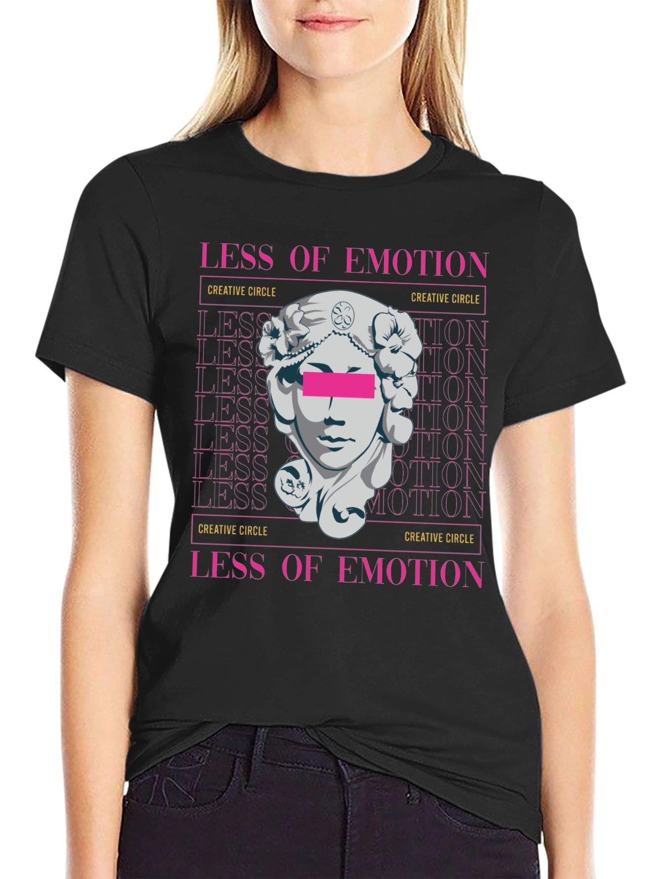 Less of Emotion Graphic Tee
