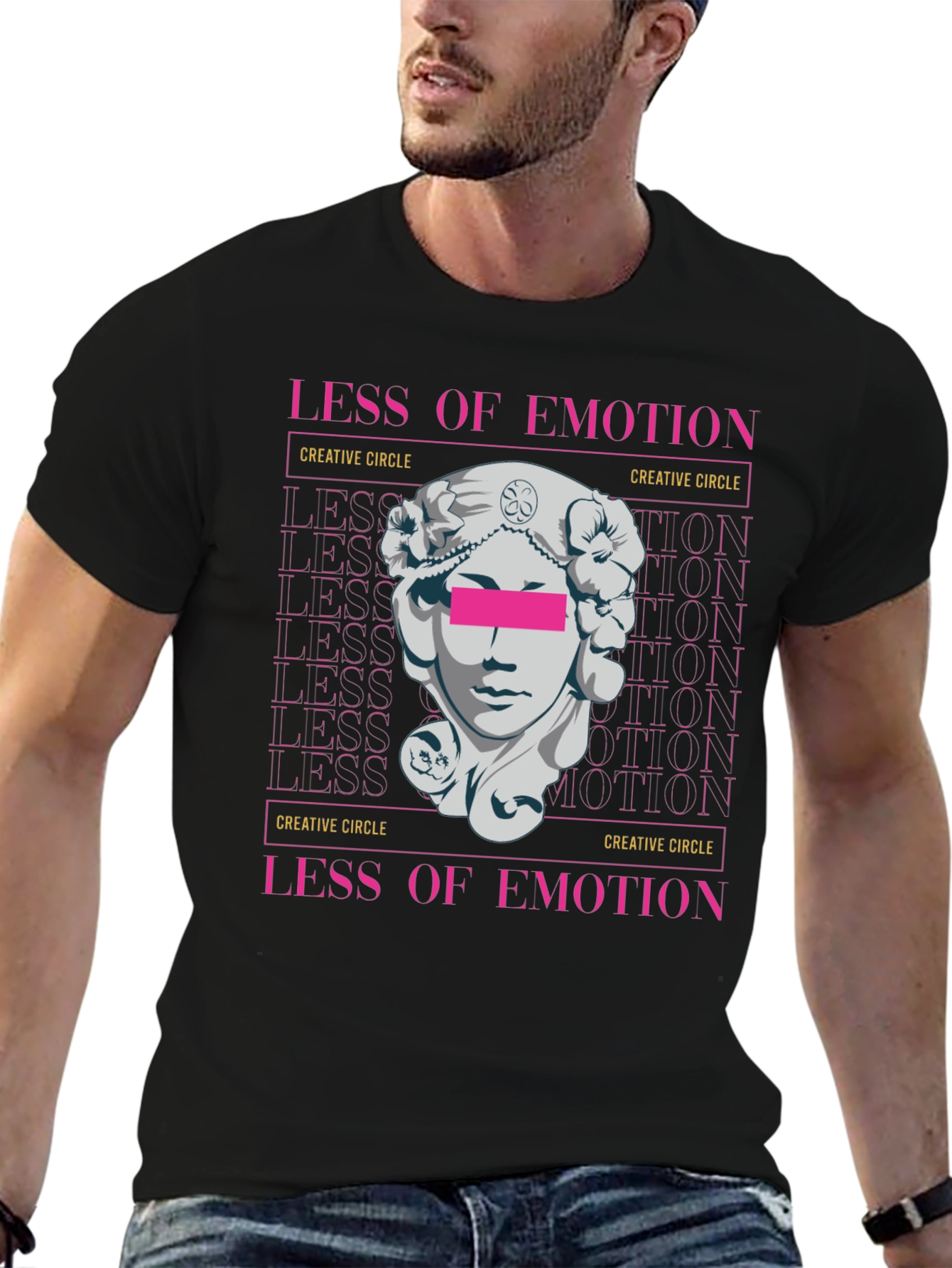 Less of Emotion Graphic Tee