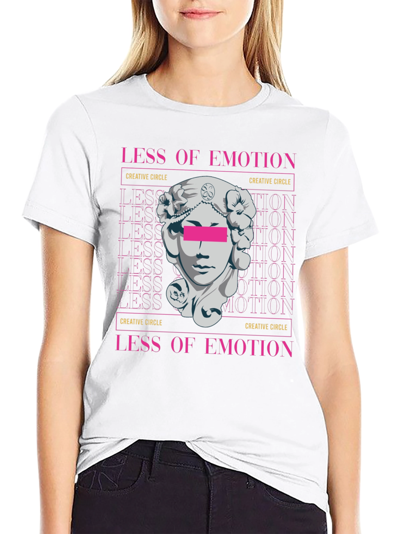 Less of Emotion Graphic Tee
