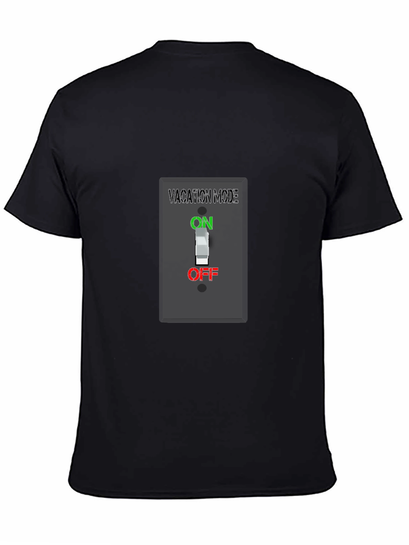 Vacation Mode T-Shirt - On/Off Switch Graphic Tee