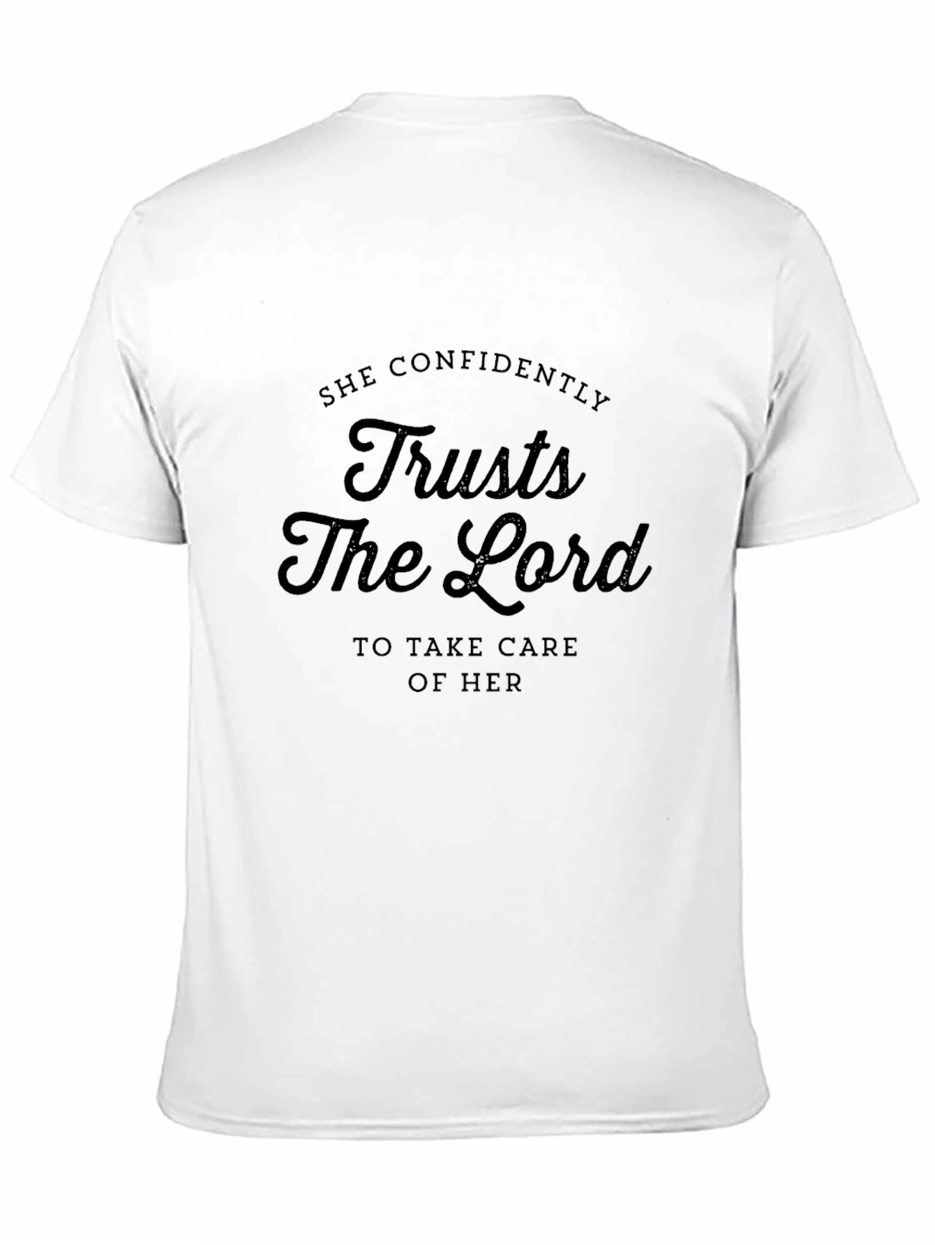 Trusts The Lord T-Shirt - Black