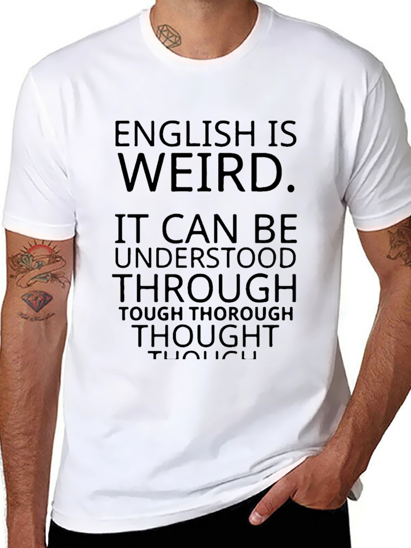 English Is Weird Graphic Tee