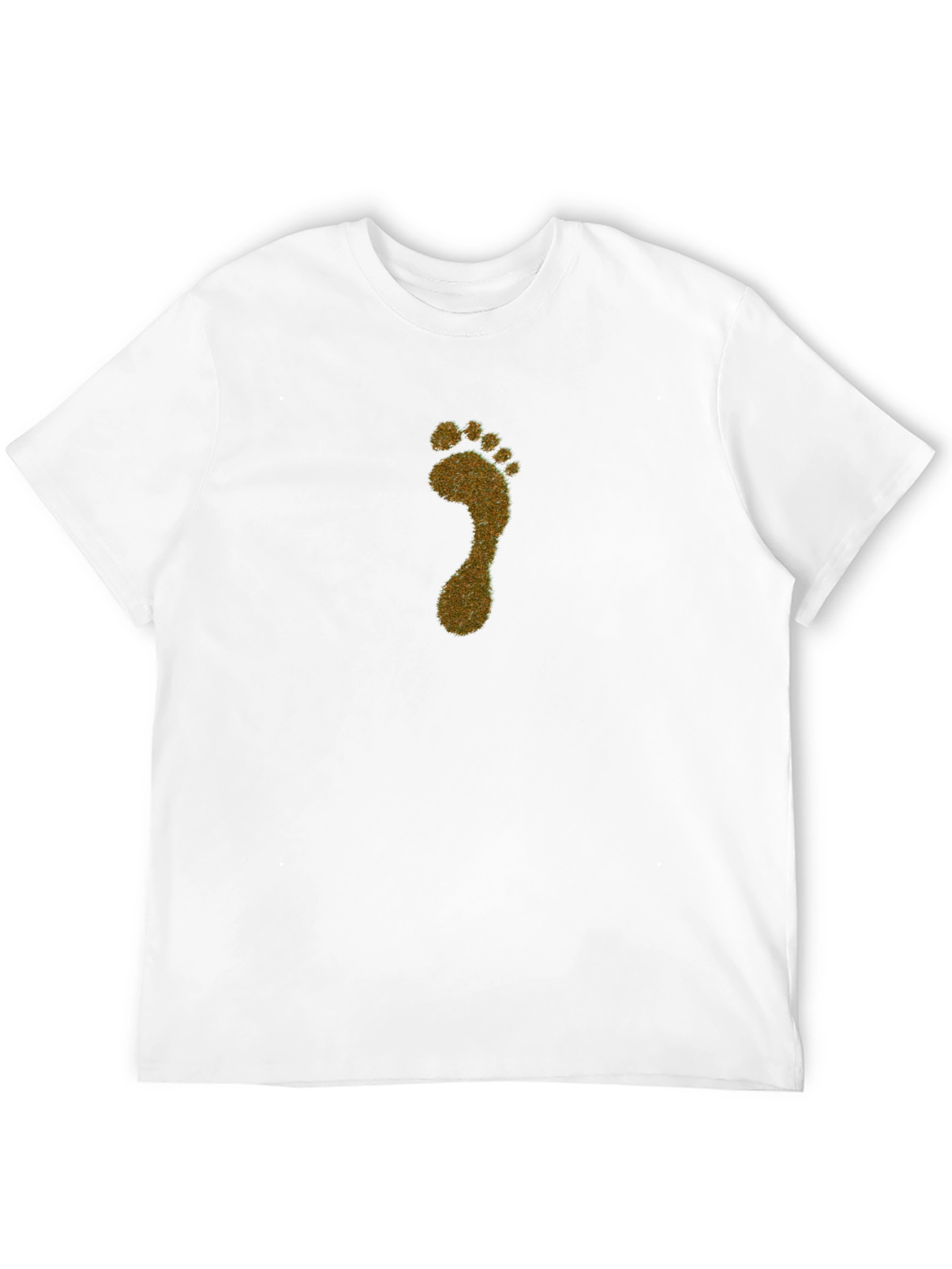 Gold Footprint T-Shirt - Stylish Statement Tee