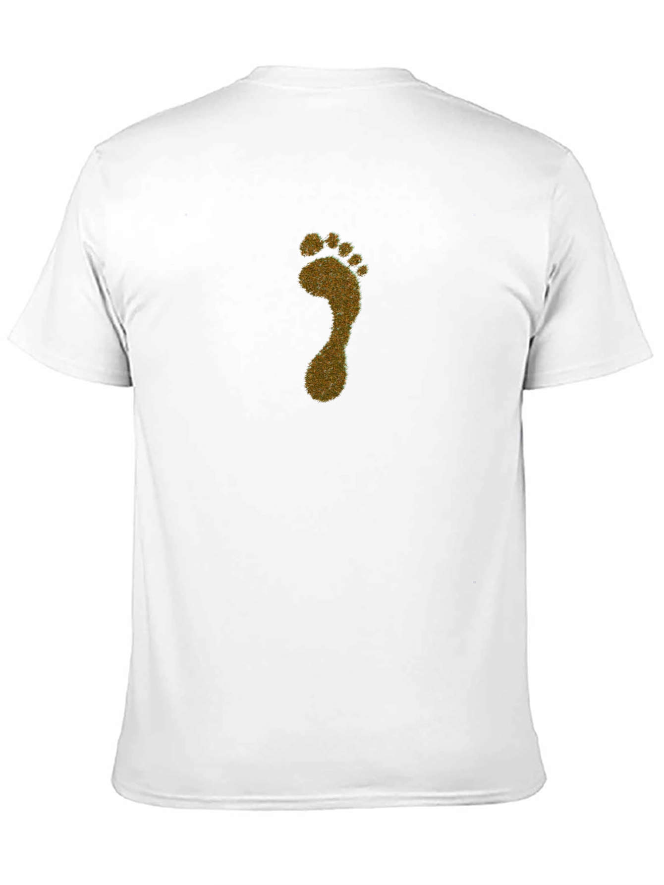 Gold Footprint T-Shirt - Stylish Statement Tee