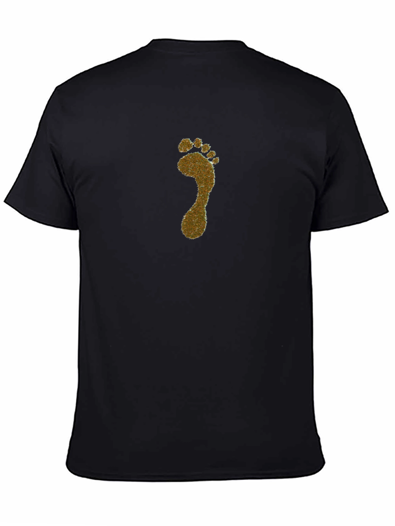 Gold Footprint T-Shirt - Stylish Statement Tee