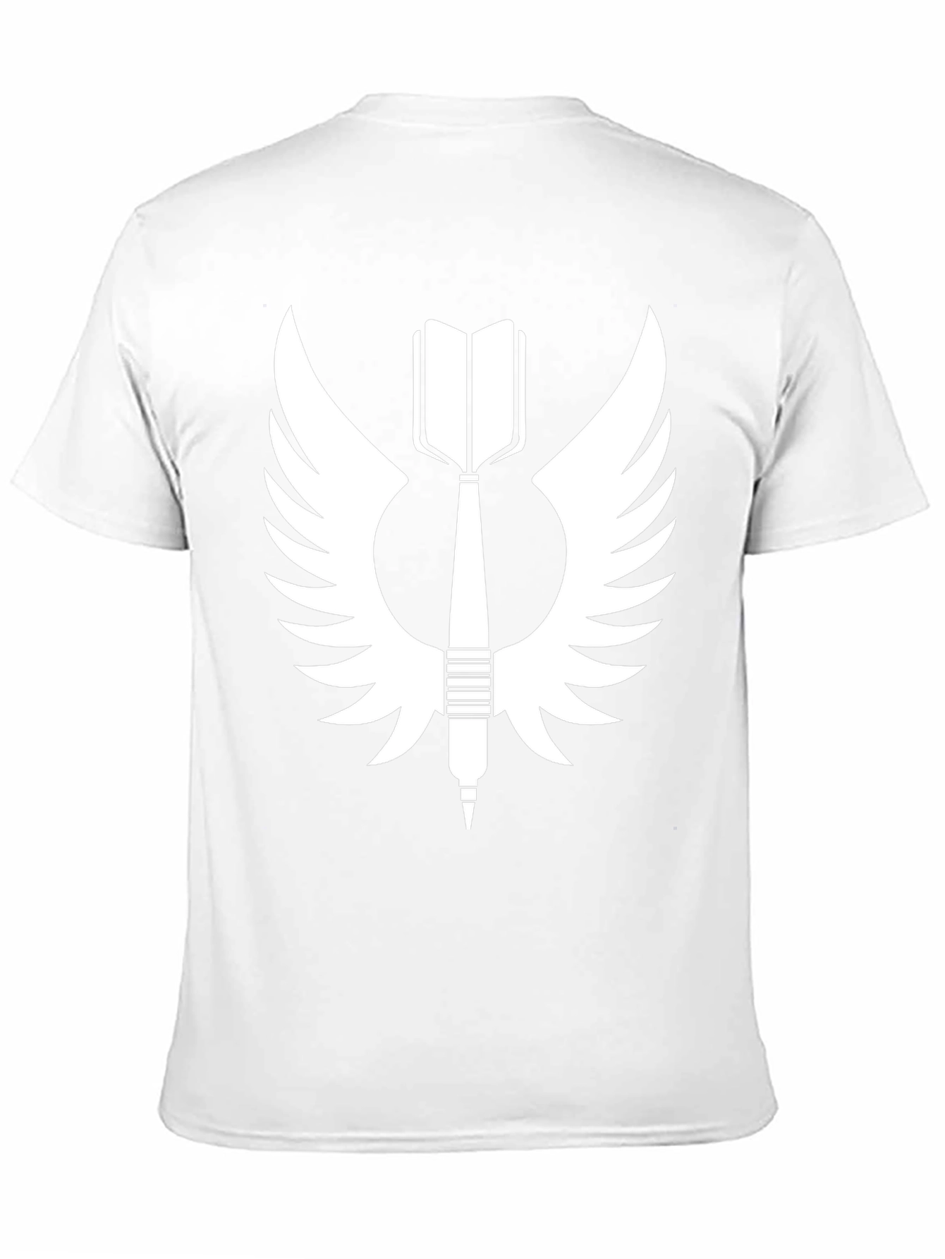 Winged Dart T-Shirt - Black Graphic Tee
