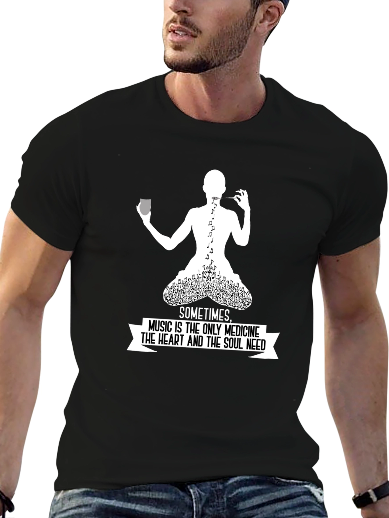 Music is Medicine Graphic Tee
