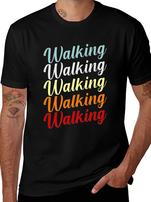 Walking T-Shirt - Gradient Colors