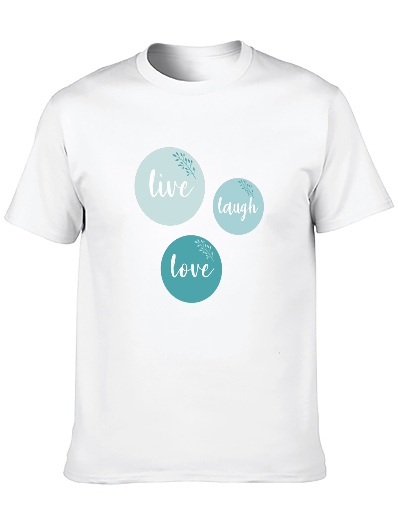 Live Laugh Love Graphic Tee - Stylish Comfort