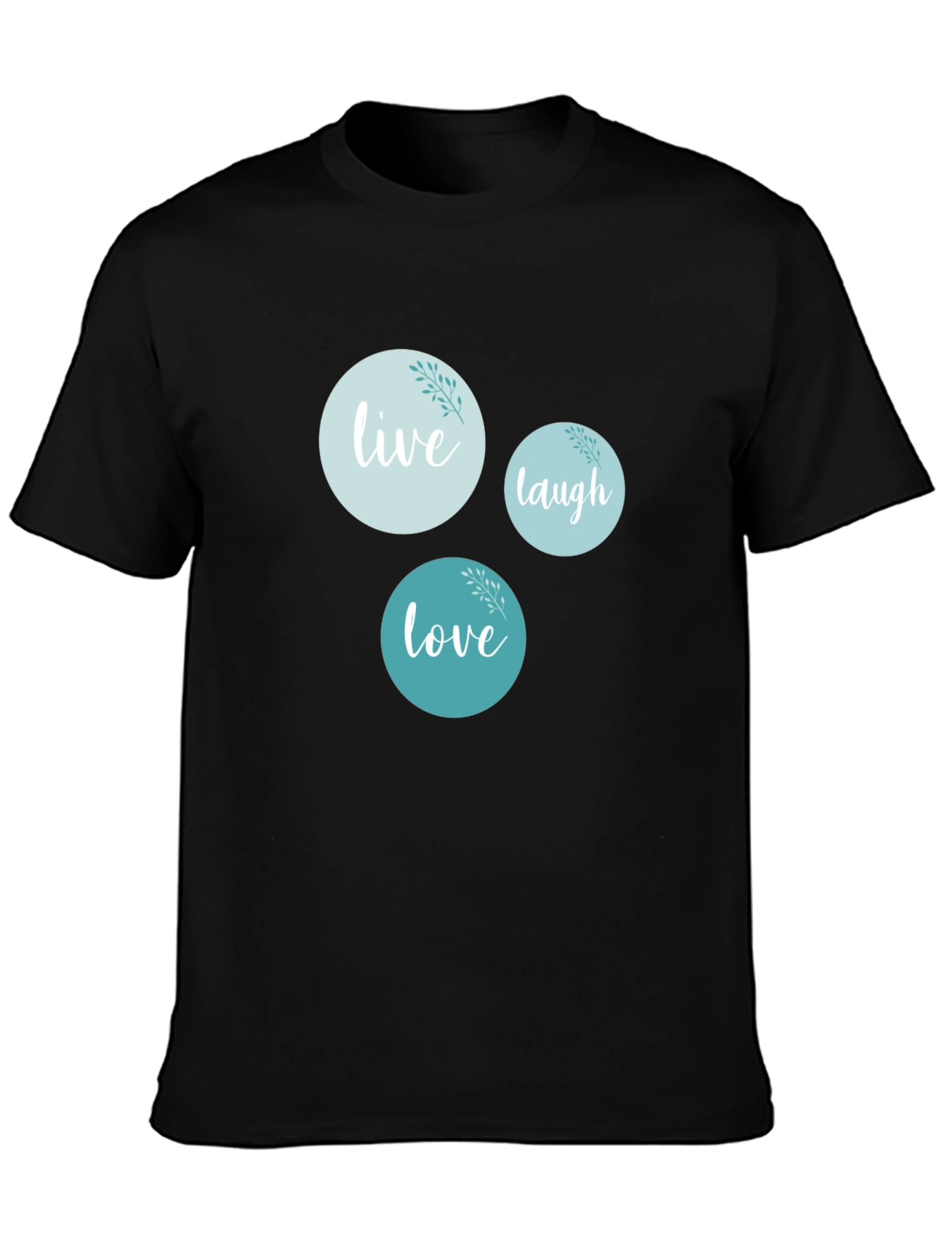 Live Laugh Love Graphic Tee - Stylish Comfort