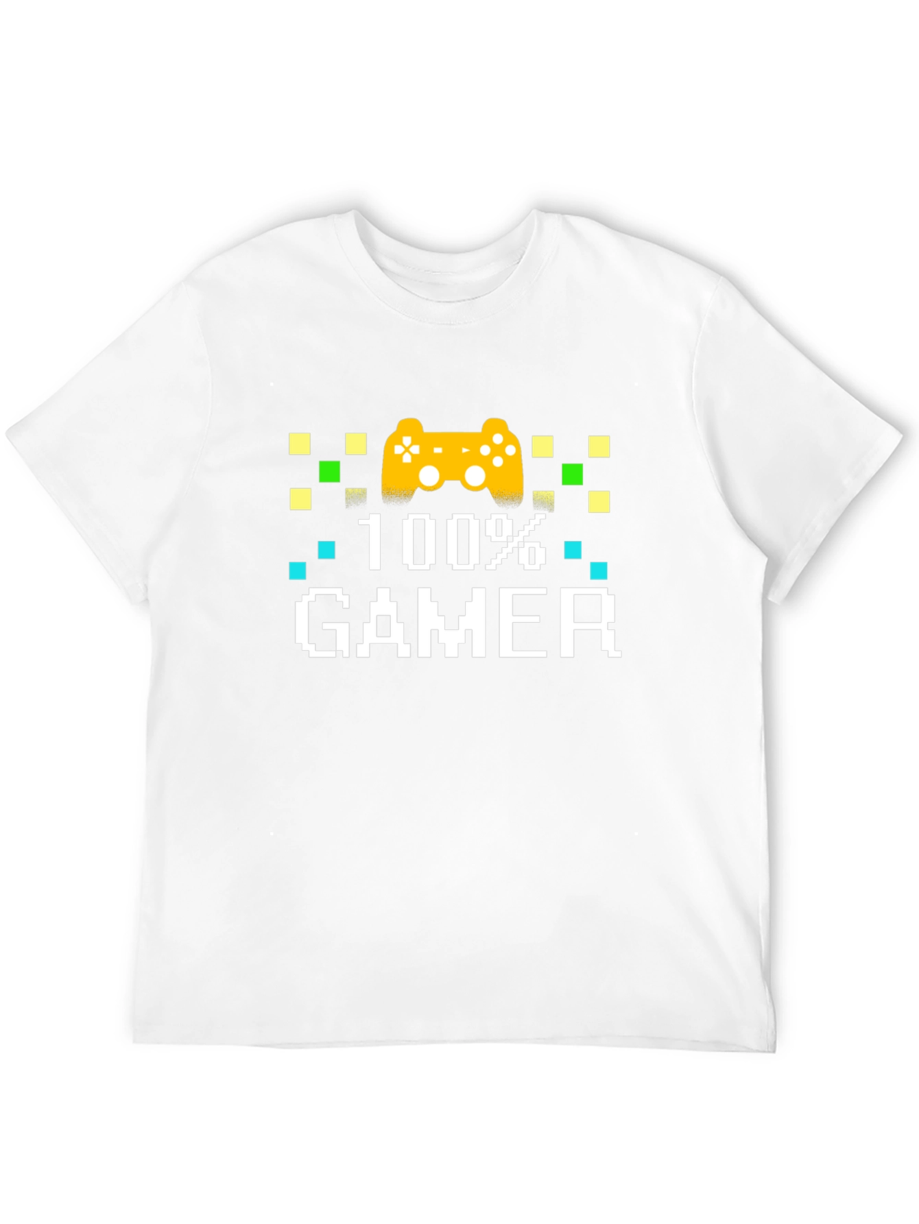 100% Gamer Black Graphic T-Shirt