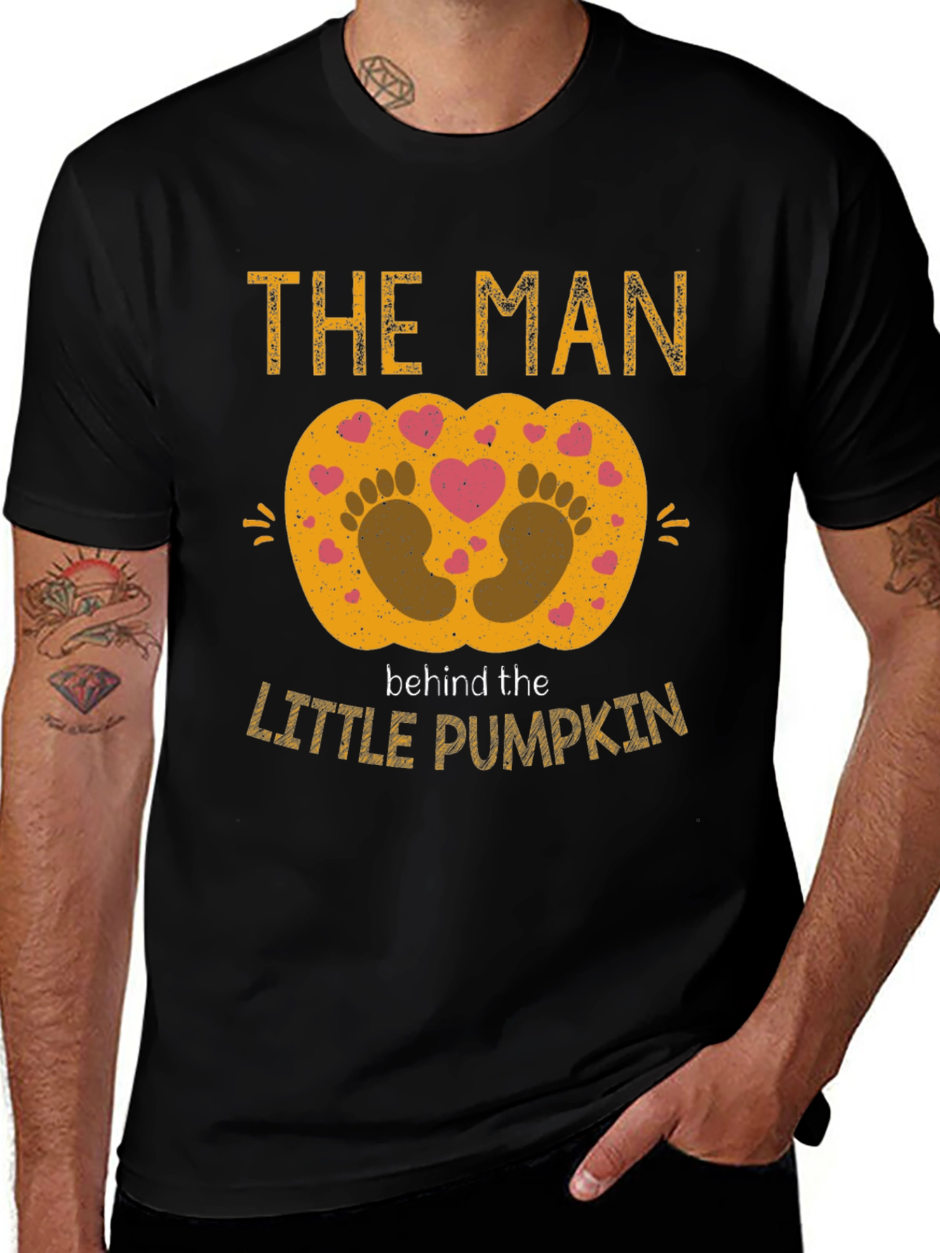 The Man Behind the Little Pumpkin T-Shirt