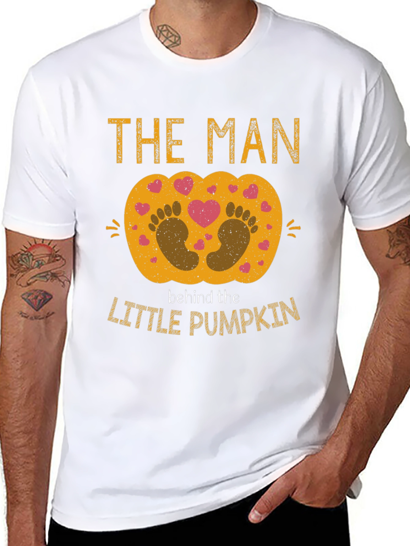 The Man Behind the Little Pumpkin T-Shirt